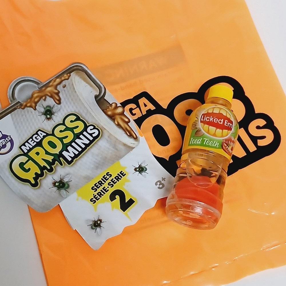 Zuru Mega Gross Minis Series 2 Licked Em Iced Teeth